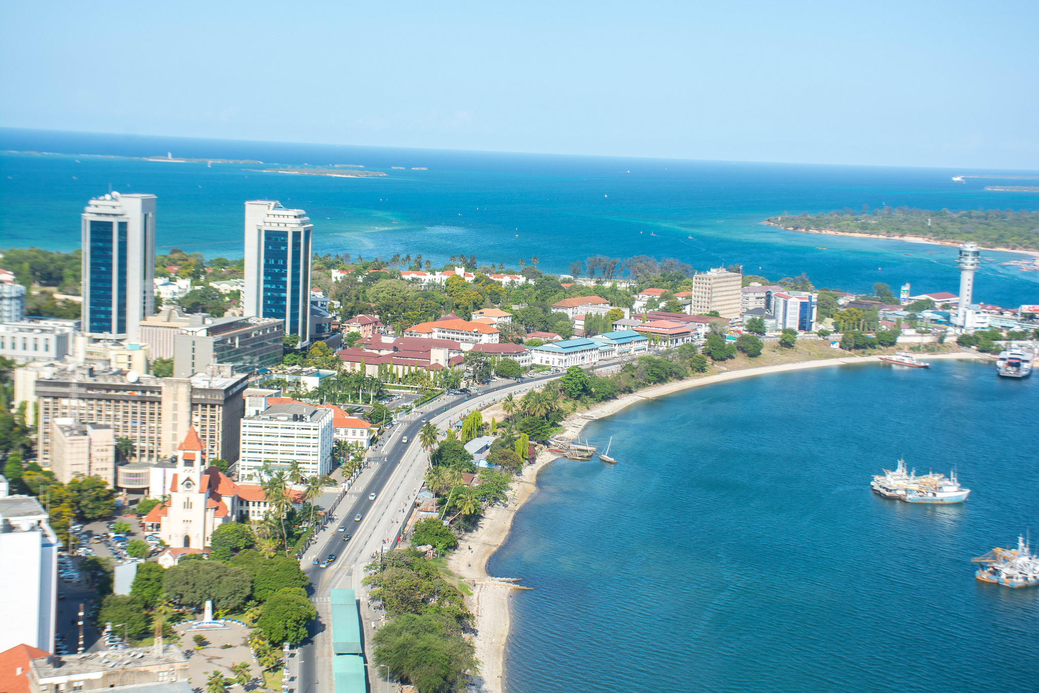 Dar es Salaam, Tanzania - Africa City View