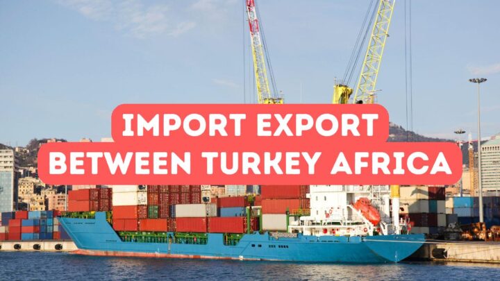Import and Export Opportunities Between Turkey and Africa