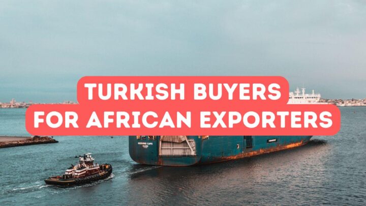 Turkish Buyers for African Exporters
